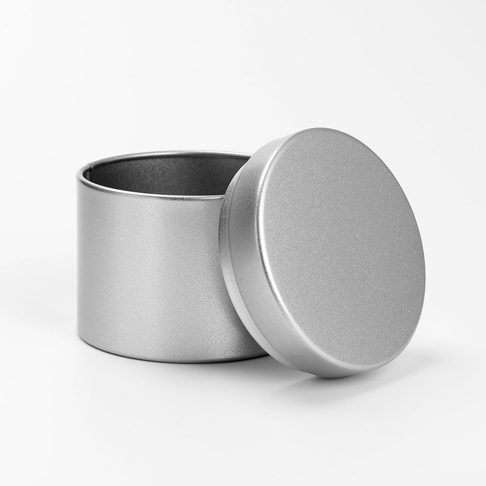 茉莉花茶铁罐 滇红茶圆罐 磨砂铁通用款铁盒 马口铁茶叶罐