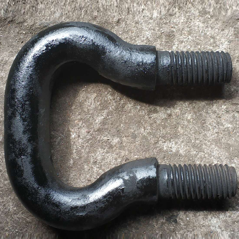 厂家生产高强度链钩 耐高温提升机料斗链钩 牛鼻丝链钩型号可定做