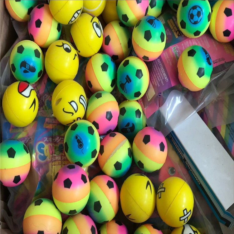 pu捏捏球玩具球 可印刷扭蛋壳球球大作战 发泄工具 加工