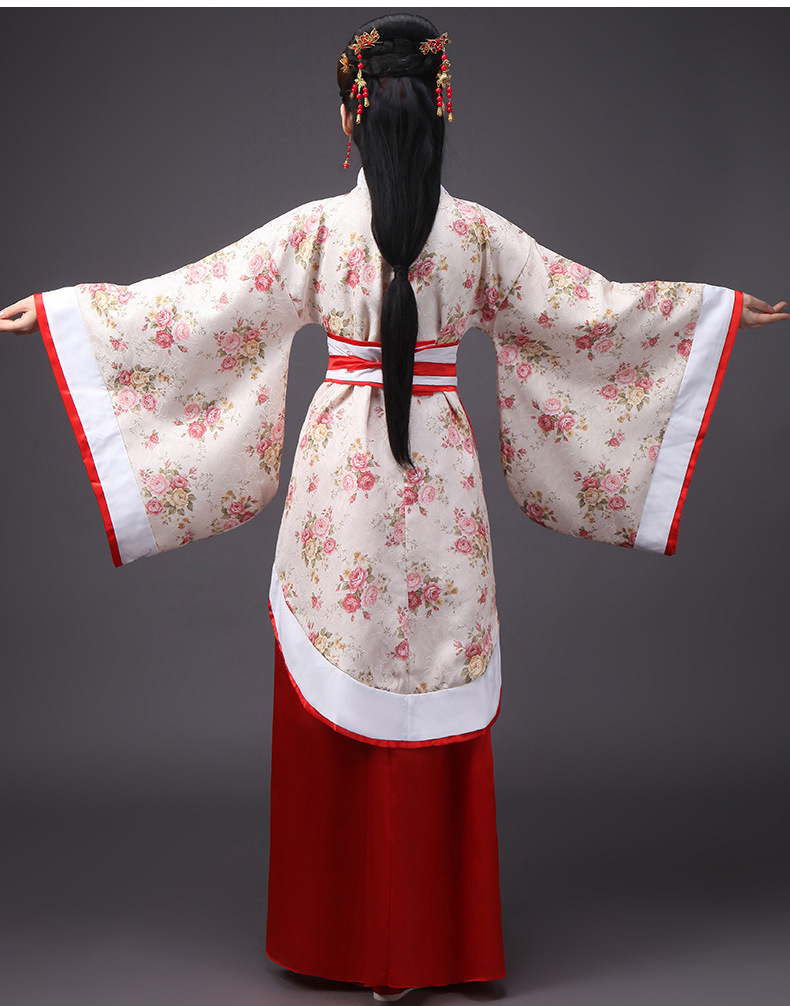 成人汉服教书老师服装国学服装三字经老师服装唐装女款老师服装古