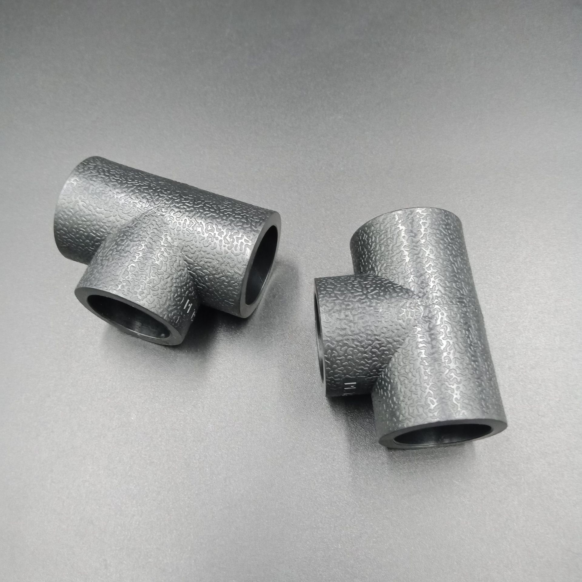 pe管材管件pe等径三通pe变径三通pe承插塑件承插式正三通厂家直销