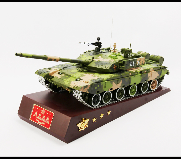 1:18t99坦克模型99式主战坦克模型 金属装甲战车坦克模型现货批发
