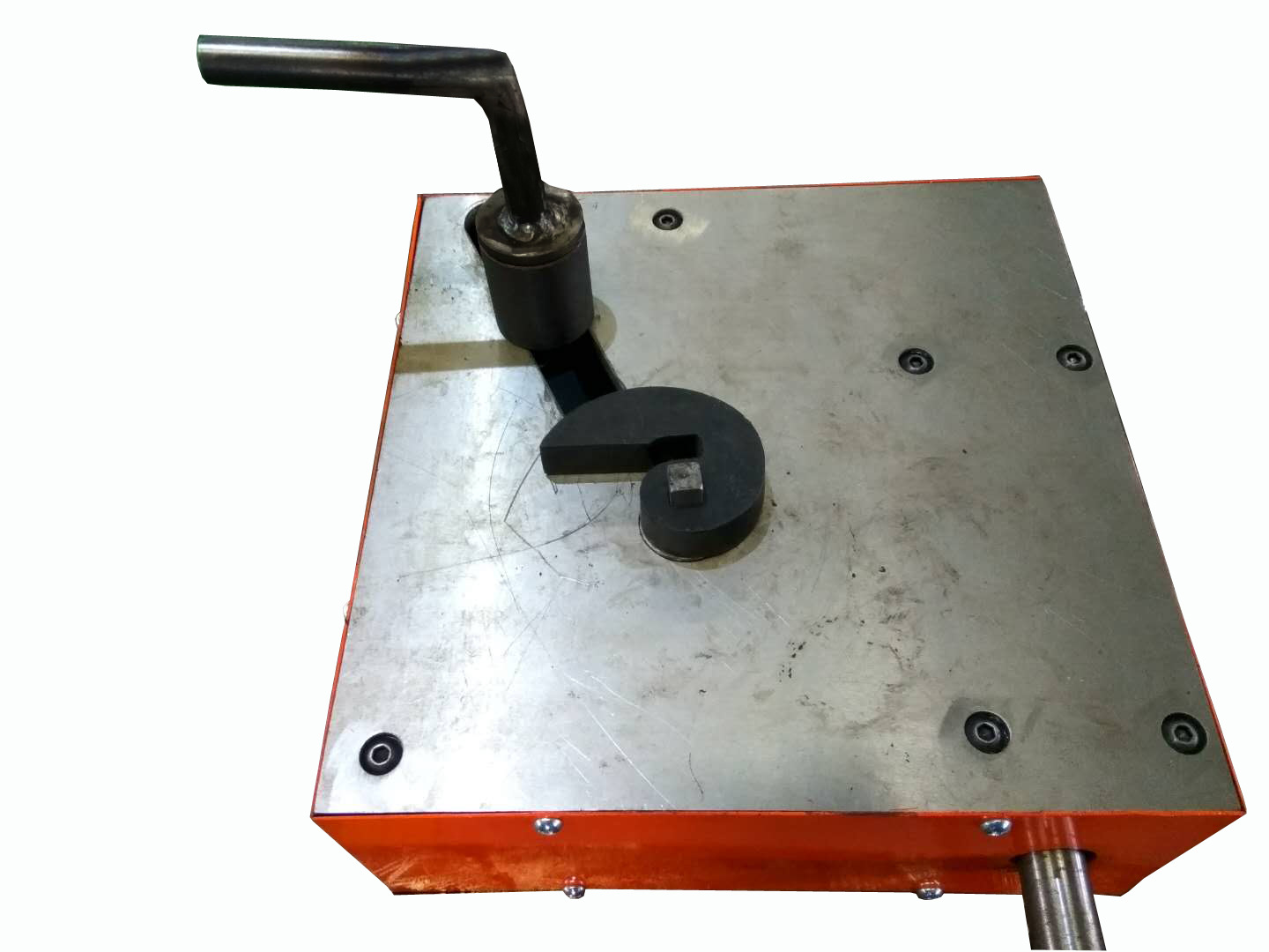 供应手摇铁艺弯花机 12套模具 铁艺大门弯花机