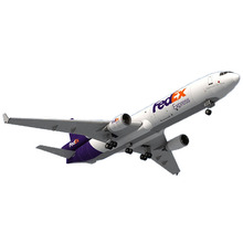 DIY 1：100 Fedex MD-11飞机 纸模型 手工作业