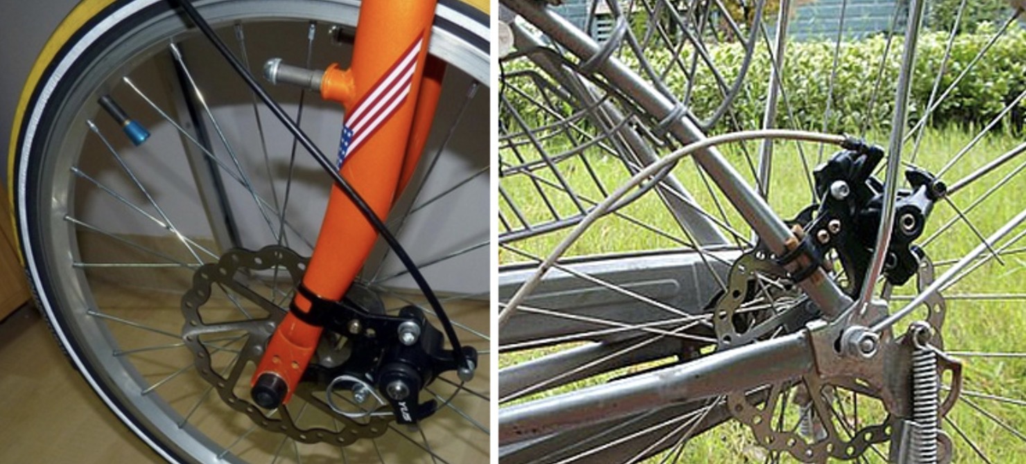 碟刹改装支架 碟刹刹车改装支架 v刹改碟刹支架 自行车配件