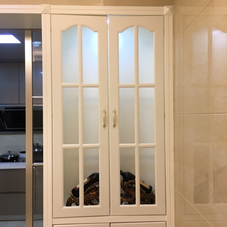 定做欧式模压橱柜门板 玻璃门 吸塑门酒柜阳台衣柜鞋柜门全屋定制