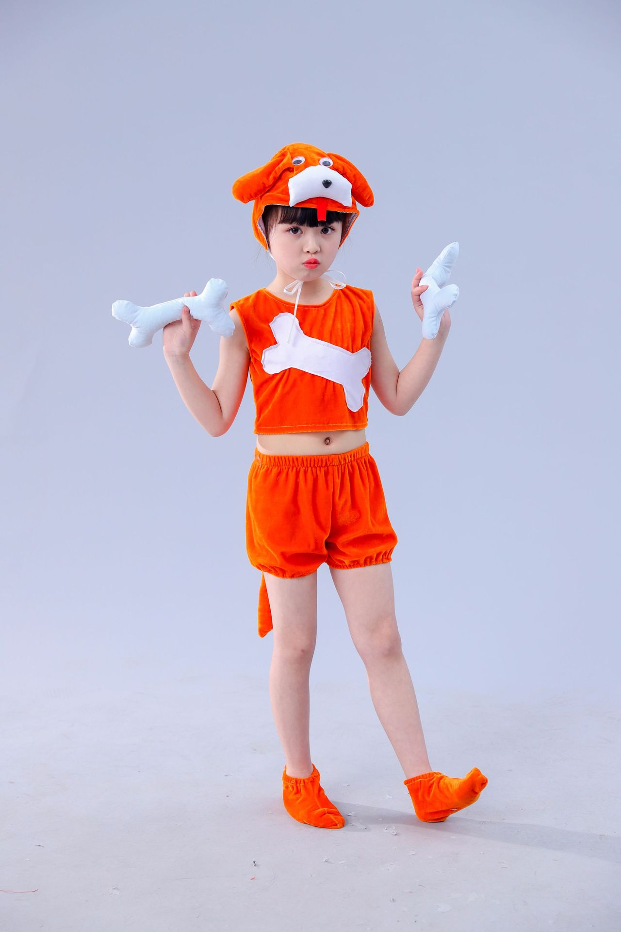 六一儿童表演服装小狗演出服儿童动物演出服宝宝可爱动物造型衣服