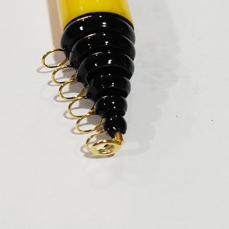 矶竿环前打尖环手车尖竿环金色导线环手竿前打竿绑环渔具小配件用