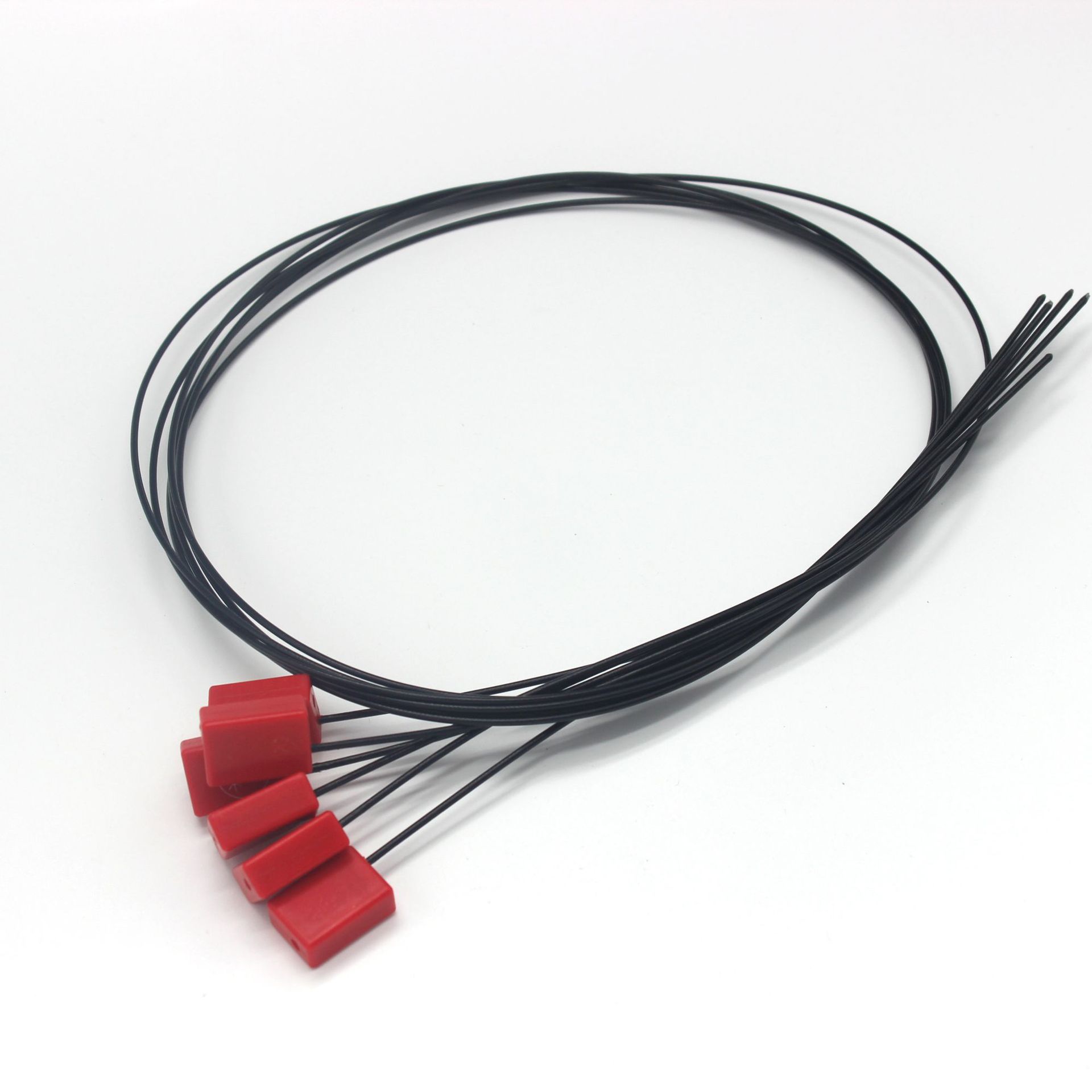 2187一次性抽紧钢丝封条集装箱铅封货柜车物流18直径施封锁