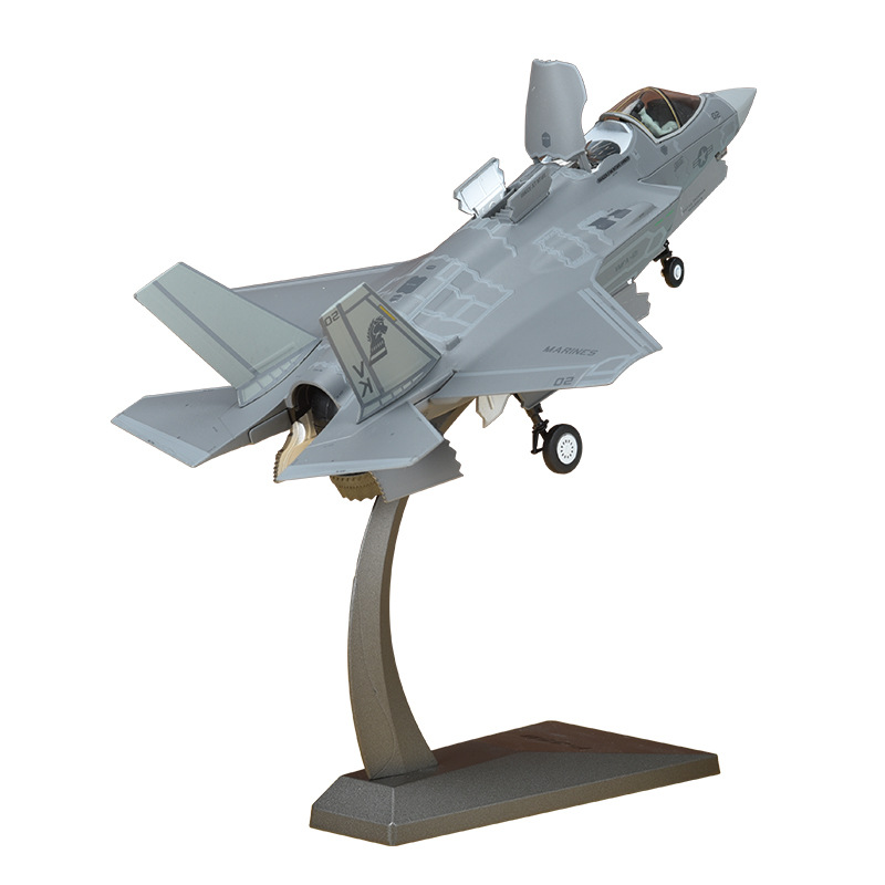 合金1:72f35b模型飞机美国第五代战斗机模型摆件模型礼品订制