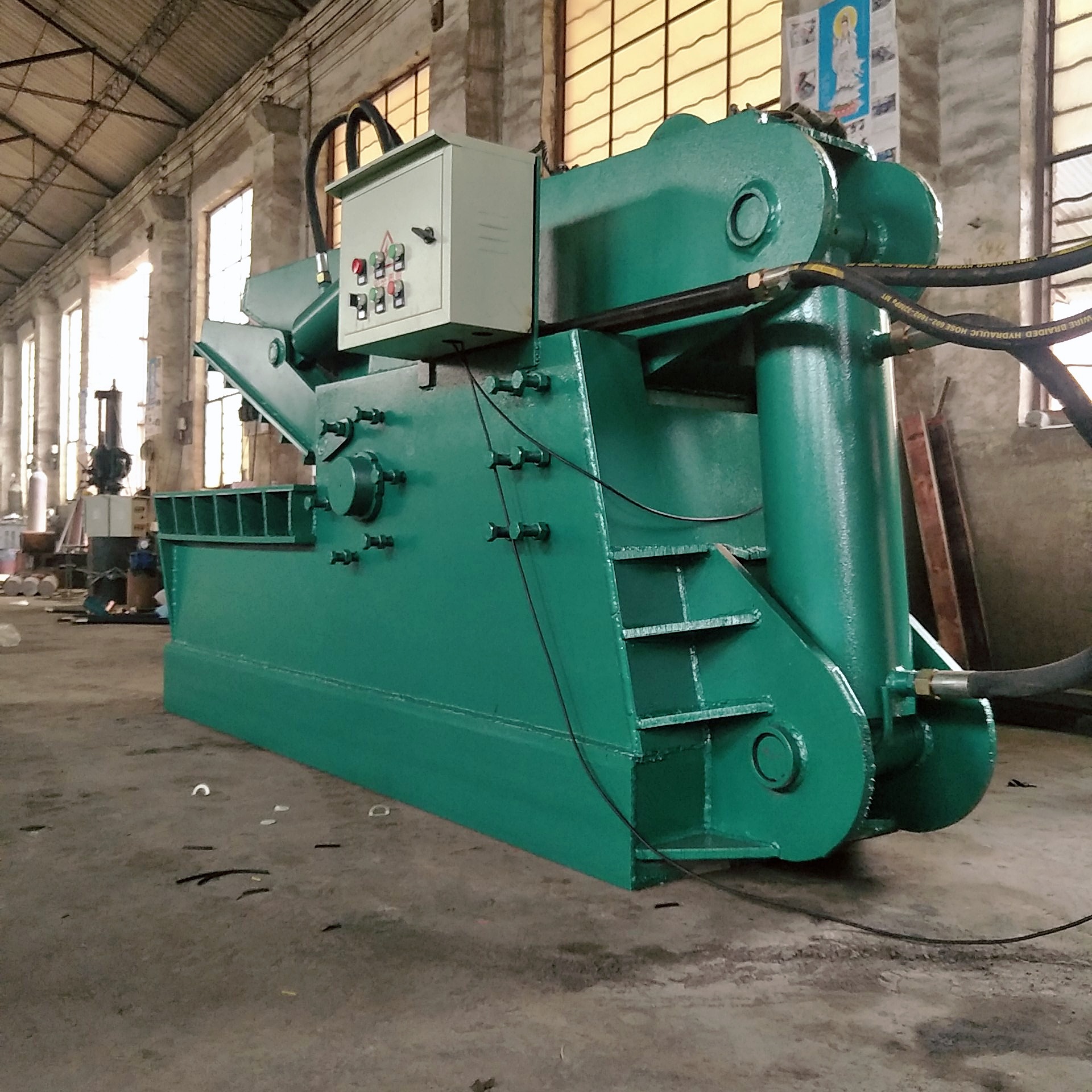 特价160吨金属剪切机 液压鳄鱼剪 废铁钢板剪切机 鳄鱼式剪铁机