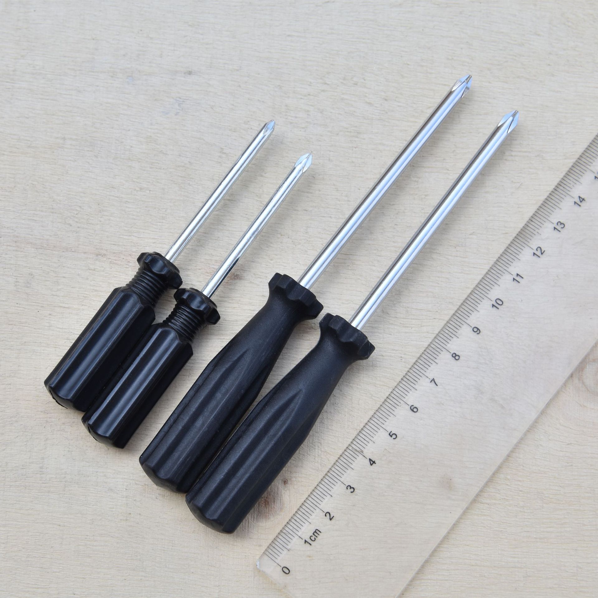 厂家直供迷你3寸一字十字螺丝刀 玩具组装配送塑料手柄螺丝刀批发