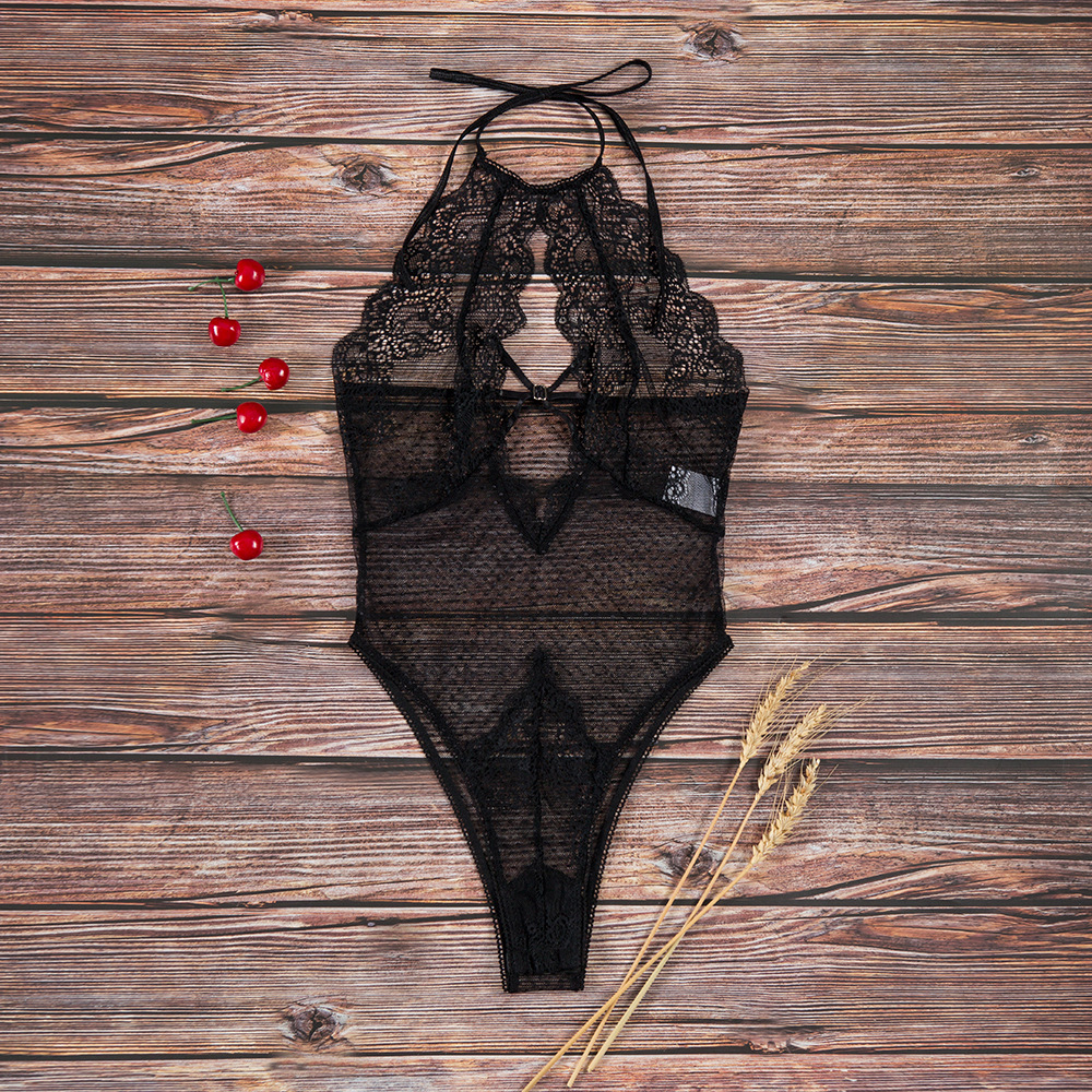 汕头市东洲泰针织厂性感欧美情趣蕾丝 内衣连体衣_东洲泰内衣 韩雅恩