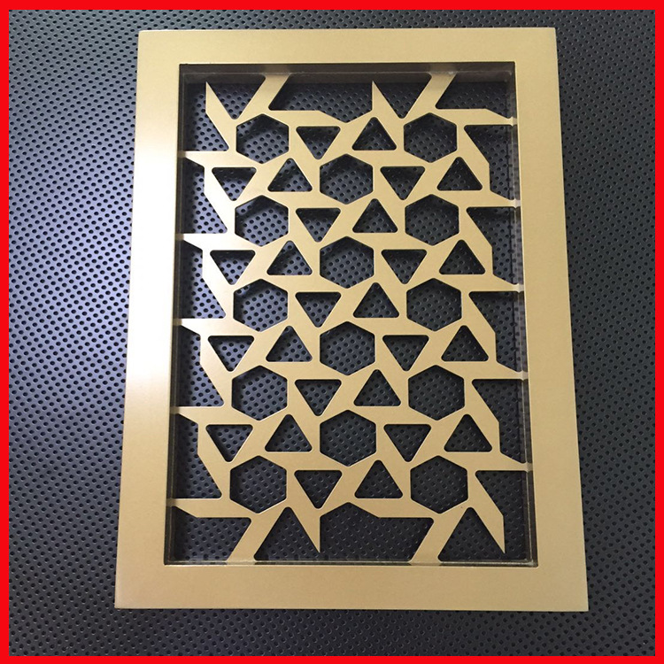 金属雕花屏风铝隔断厂家定制餐厅广告牌新型装饰材料镂空雕刻铝板