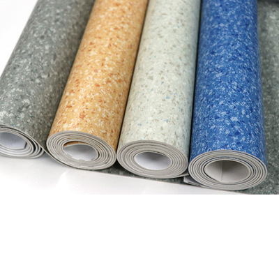 仿大理石pvc地板胶塑胶耐磨 加厚2.0商用工程弹性地板胶 厂家直销