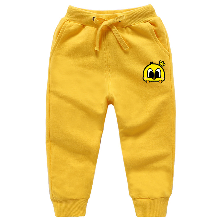 2020春款韩版童装童裤儿童裤子女童运动裤男童纯棉裤子厂家直销