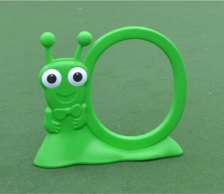 厂家直销幼儿园卡通蜗牛钻圈钻洞游戏道玩具感统训练户外拓展器械