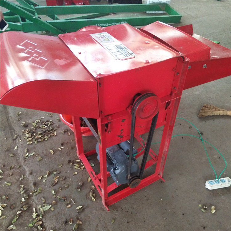 高速打黄豆粒机器图片 不上粒的脱黄豆粒机器视频 好用型打豆机器