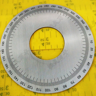 刻度盘 分度盘 机械杂件 手持刻度盘 不锈钢圆盘160#60#2