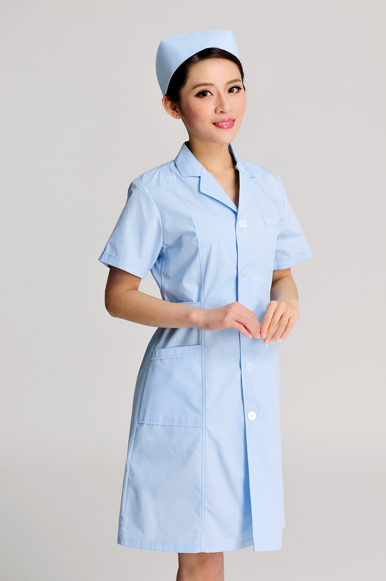 厂家批发 医护服装白大褂长袖短袖夏实验室药房工作服美容技师服