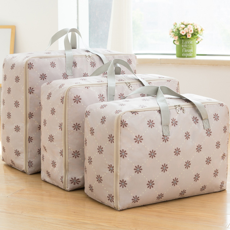 Factory Wholesale Direct Sales Oxford Cloth Clothing Storage Bag Set Quilt Bag Bedroom Storage Packing Bag