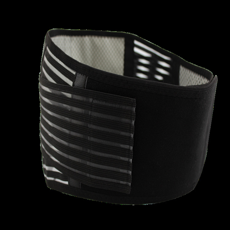 厂家批发定做黑鱼斯护腰带夏季透气弹力绷带保暖健身举重深蹲运动