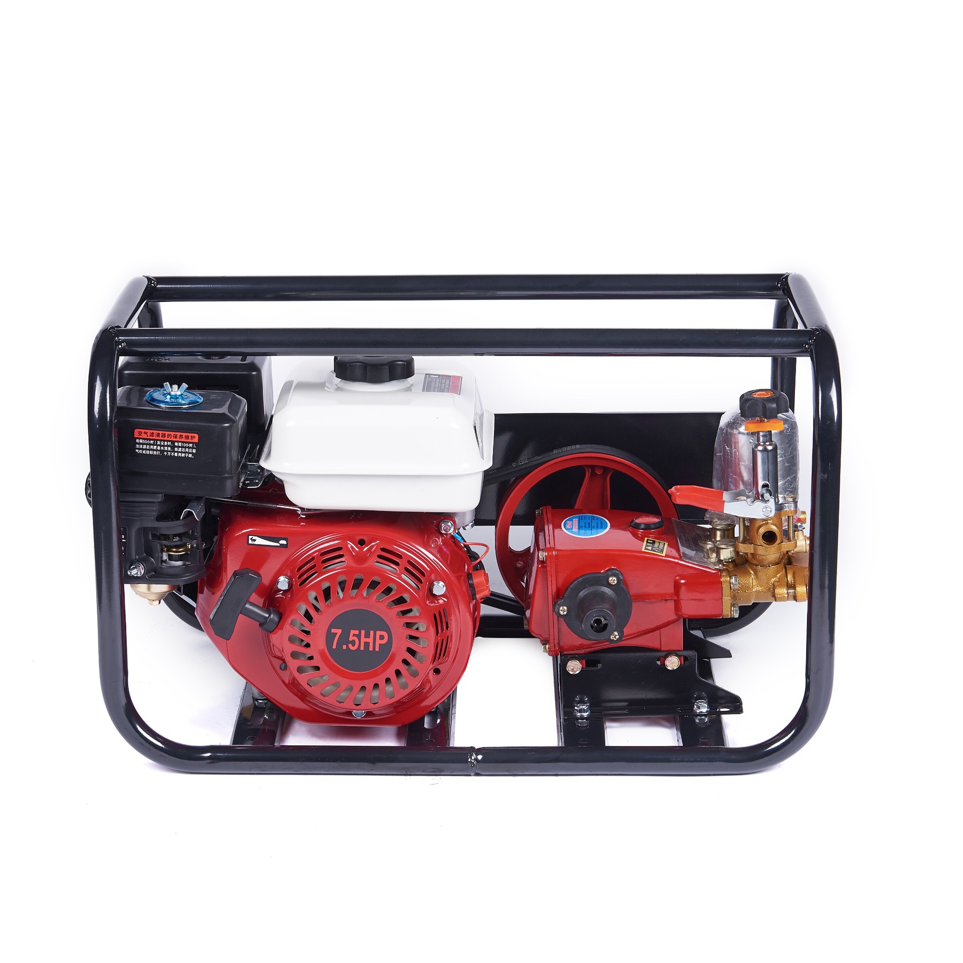 170汽油机三缸柱塞泵园林打药机喷雾器农业灌溉担架式26打药泵