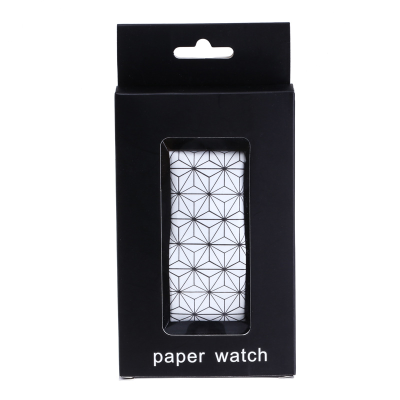 厂家直销抖音新型爆款创意纸手表定制批发德国led防水杜邦纸手表