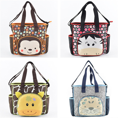 外贸妈咪包大容量妈妈包 卡通母婴外出包 孕妇包厂家直销一件代发