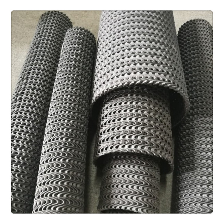 厂家直销现货牙山网型透水管曲纹网状硬式透水管塑料透水管排水管