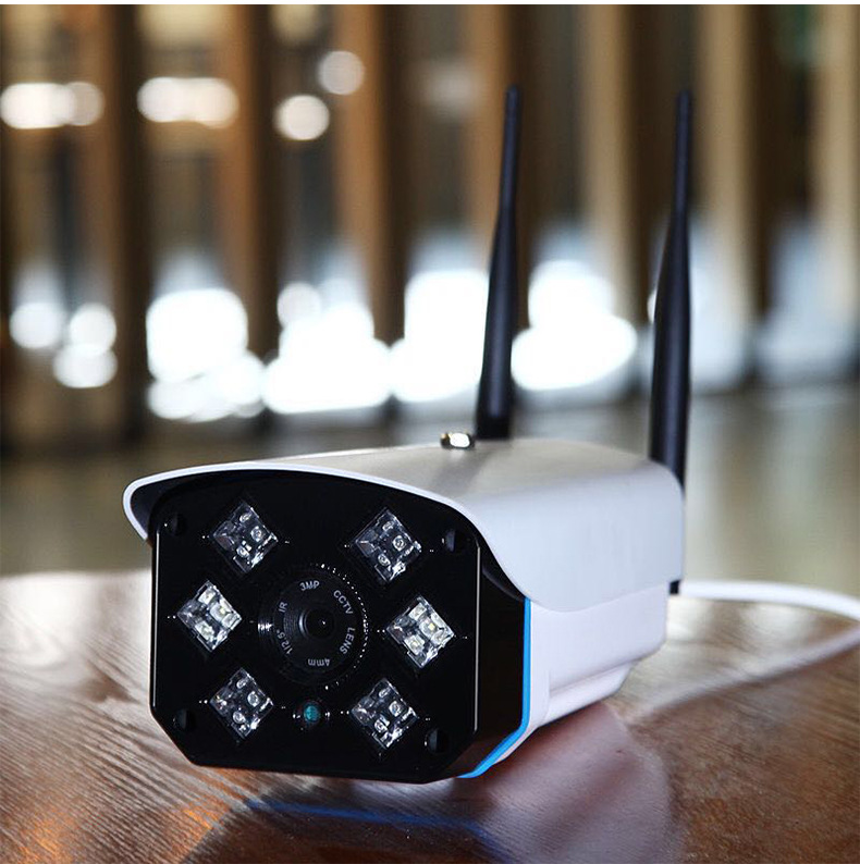 无线监控摄像头停电续航录像室外高清夜视日夜全彩家门口用监控器