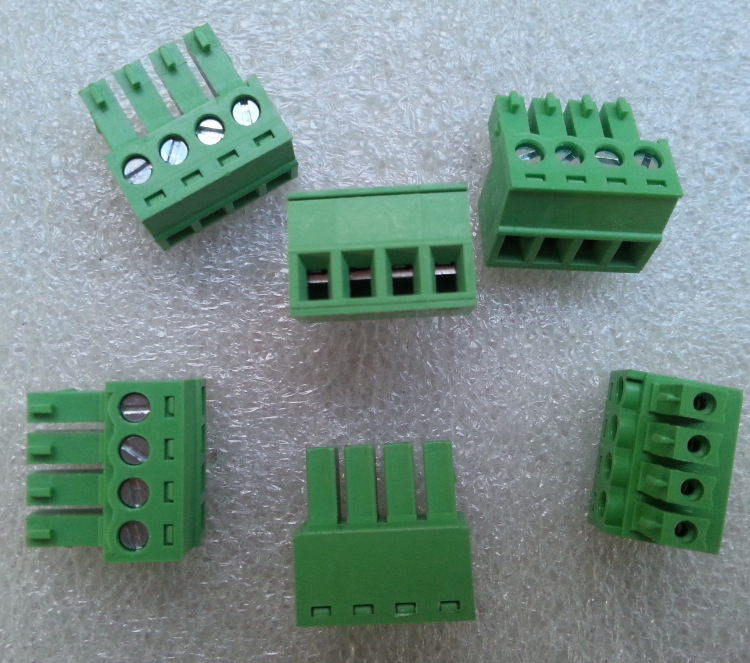 5/tj-3.81接线端子 过ul 环保 插拔式端子  4位公座