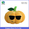 Dongguan Chashan Foreign trade Toy Factory Customized Sunglasses Plush Vegetables Pumpkin Doll novel simulation Pillows