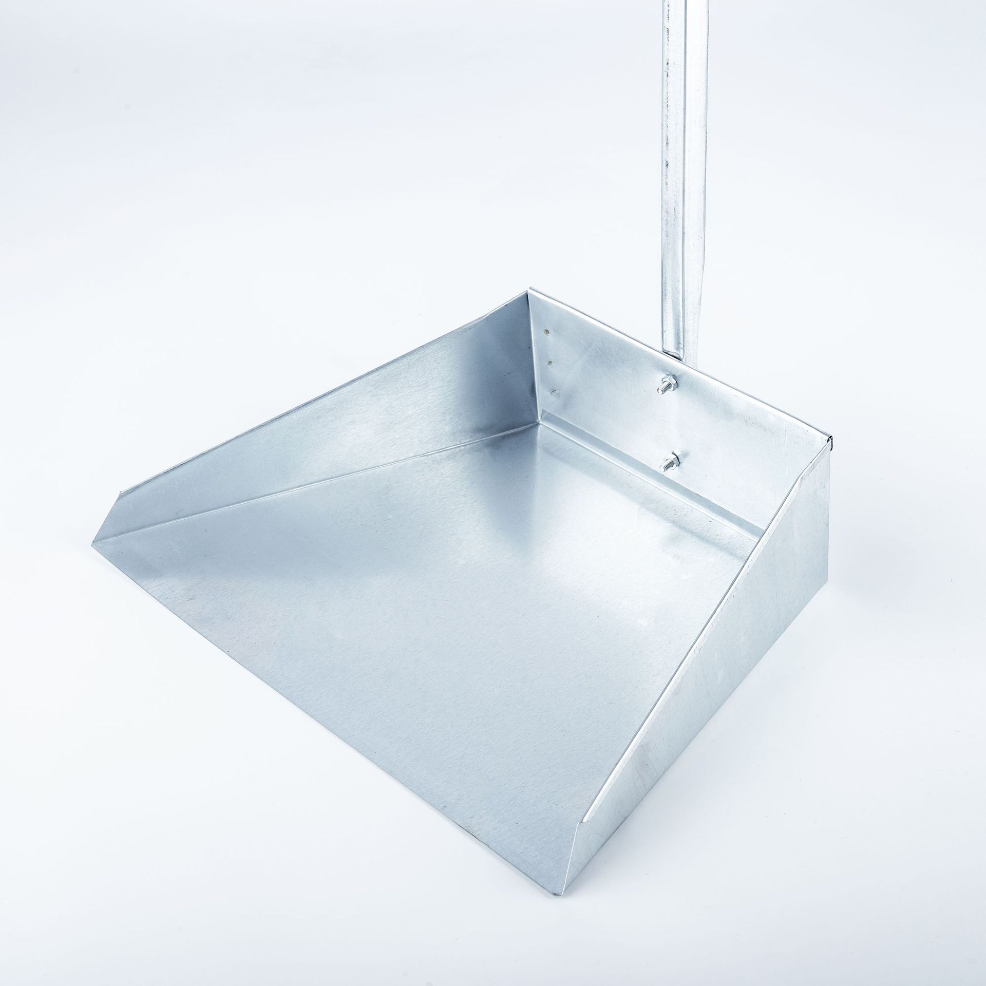 厂家直销白铁皮垃圾铲 加厚耐用方形畚斗家用平底撮箕单个簸箕