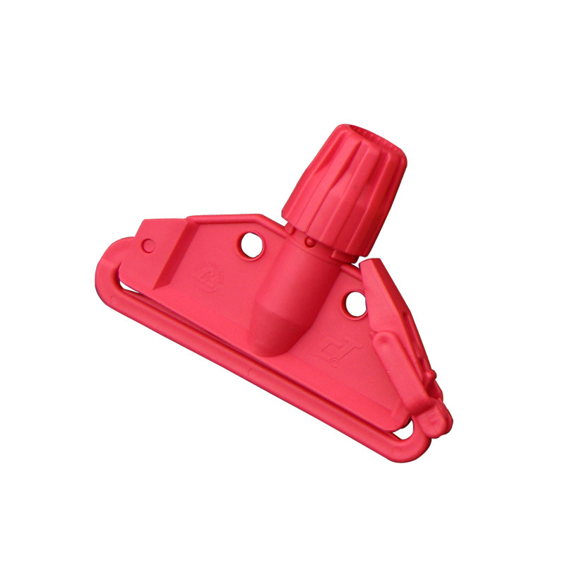 厂家直销 扣式排拖夹 塑料夹拖把配件 拖把夹子 地拖夹头