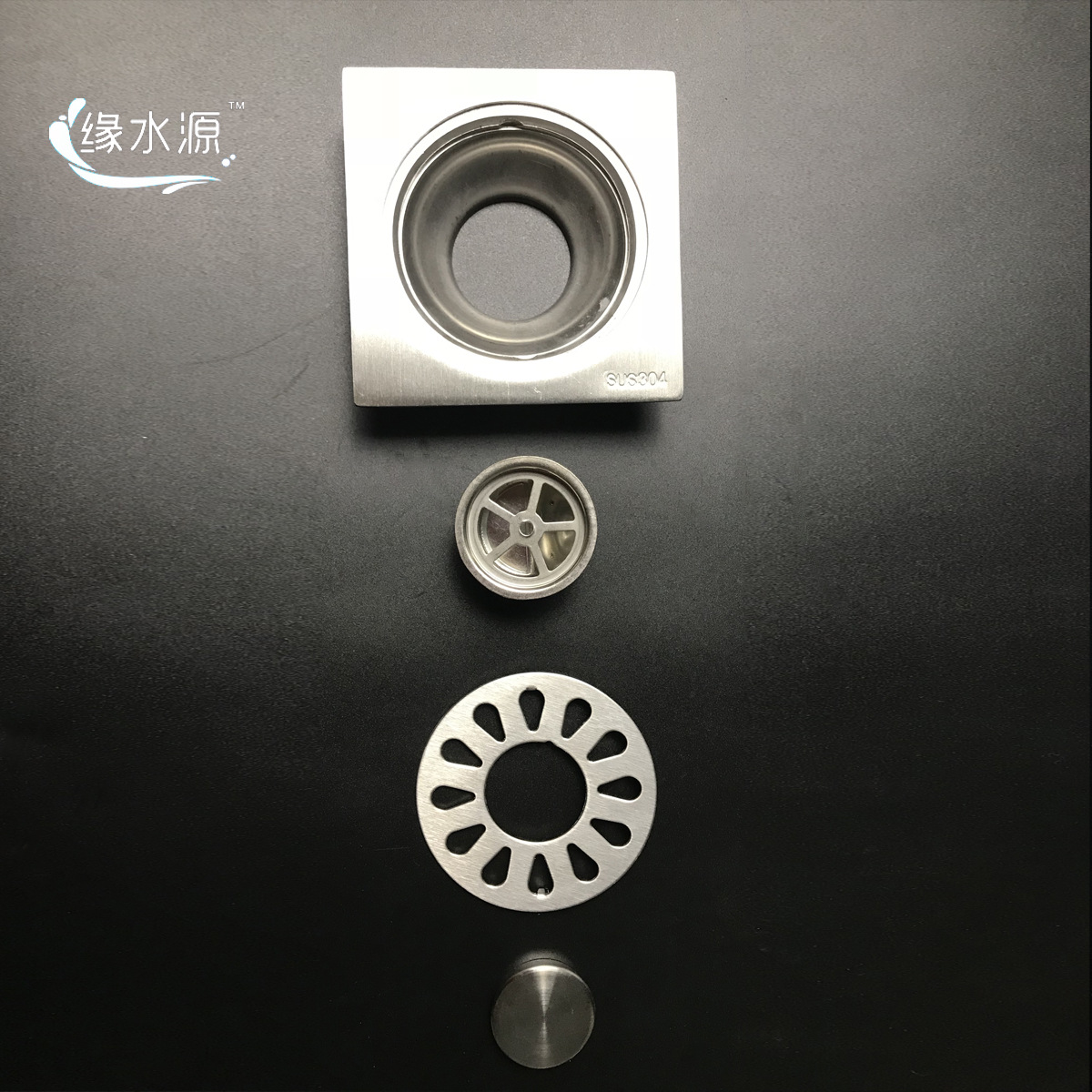 厂家直销304不锈钢双用地漏洗衣机阳台地漏加厚防臭地漏盖钢自封