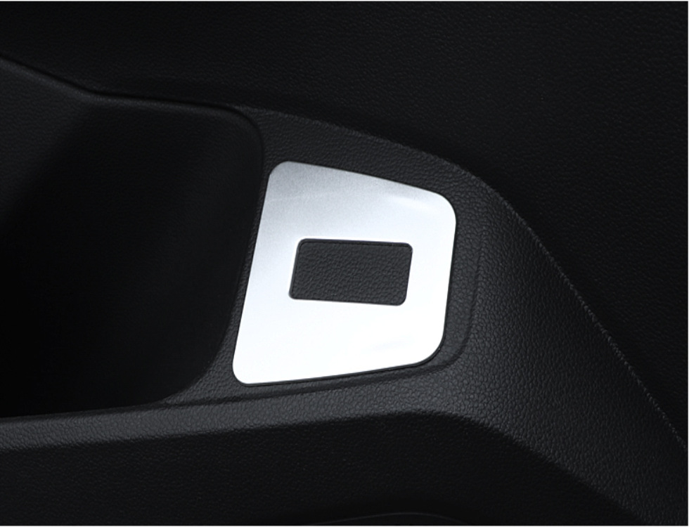 大众2017款途观l 改装专用 后备箱开关贴片 后备箱开启按钮亮圈