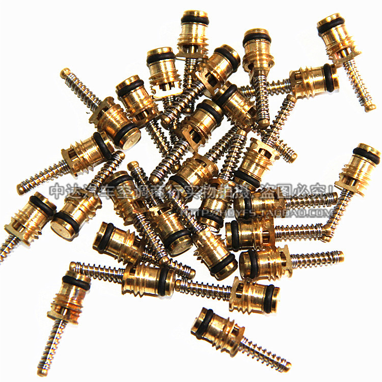 福特富豪捷达空调r134a气门芯沃尔沃气门嘴气门针 空调维修配件