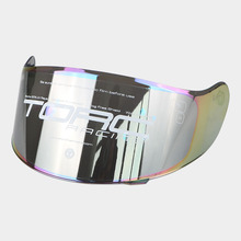 TORC头盔镜片摩托车双镜片保暖男女揭面盔全盔T271/T18原装镜片