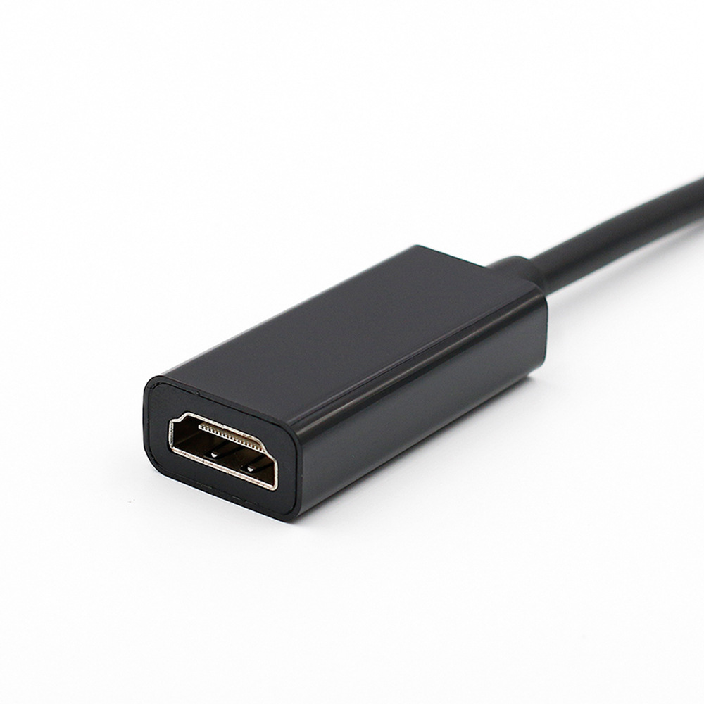 1080p 迷你 dp转 hdmi mini displayport dp to hdmi投影仪转接线