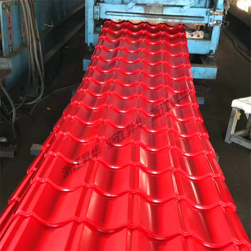 价格实惠平改坡 仿古彩钢瓦 828型800型825型 0.