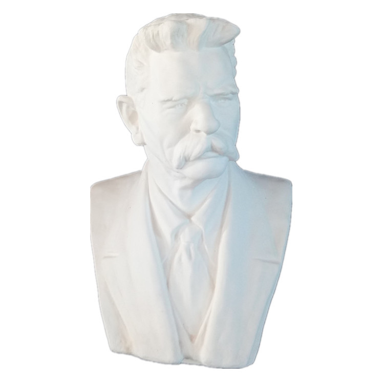 高尔基胸像白底