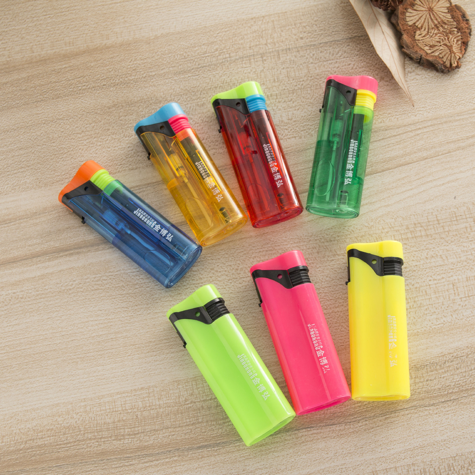 热销988防风透明打火机 创意个性一次性广告促销打火机批发