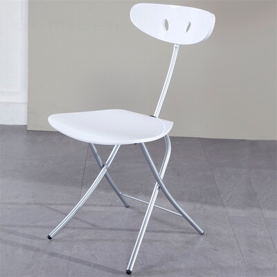 折叠椅办公椅靠背椅家用 可折叠会议椅电脑椅座椅 培训椅皮革椅子