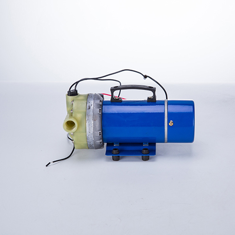 电动喷雾器高压农用隔膜泵 灌溉自吸12v48v60v打药泵五缸双隔膜泵