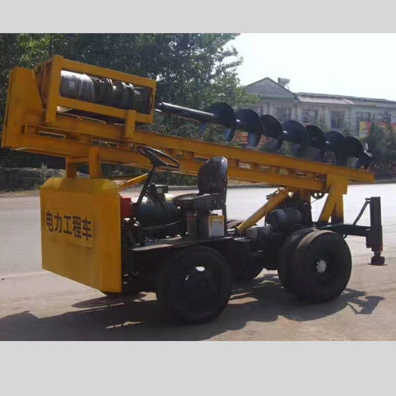 建筑地基打桩机厂家供应小型三脚架打桩机液压地基打眼夯价格优惠