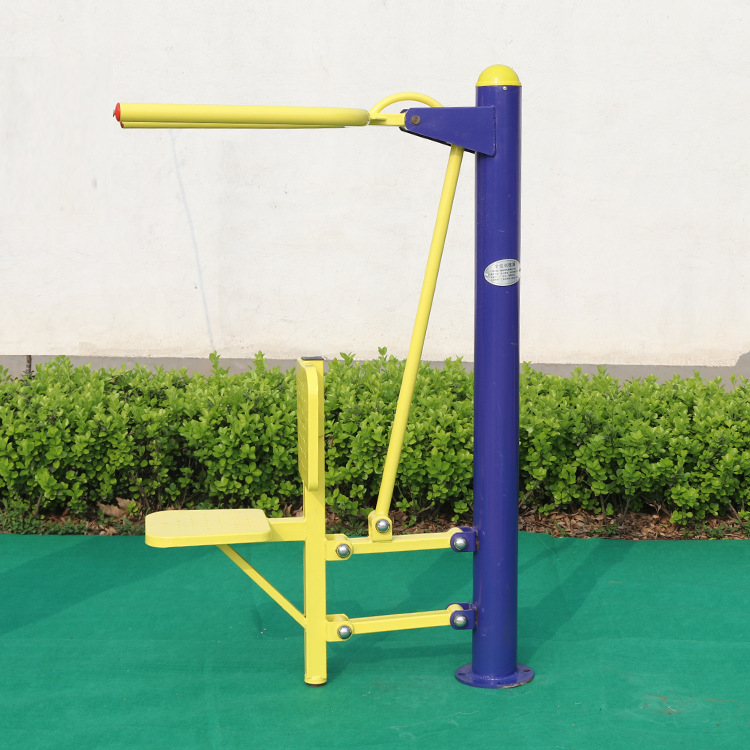 单人坐拉训练器户外室外公园广场小区健身路径健身器材-阿里巴巴