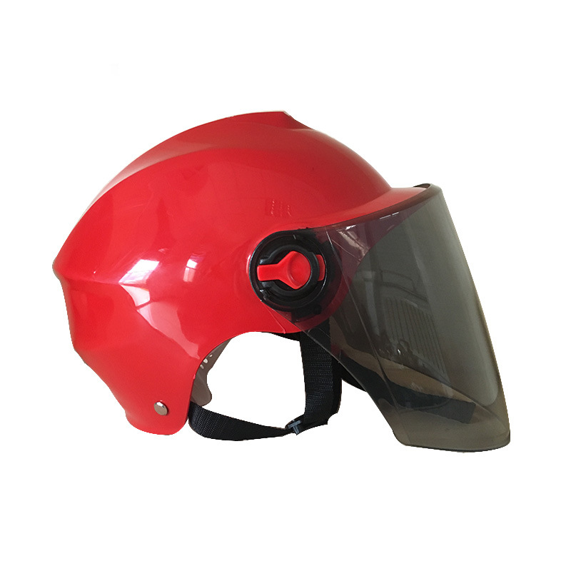 Summer New Electric Bicycle Helmet-Motorcycle Helmet-Summer Half Helmet-Sun Protection Helmet, Wind-Proof Hat