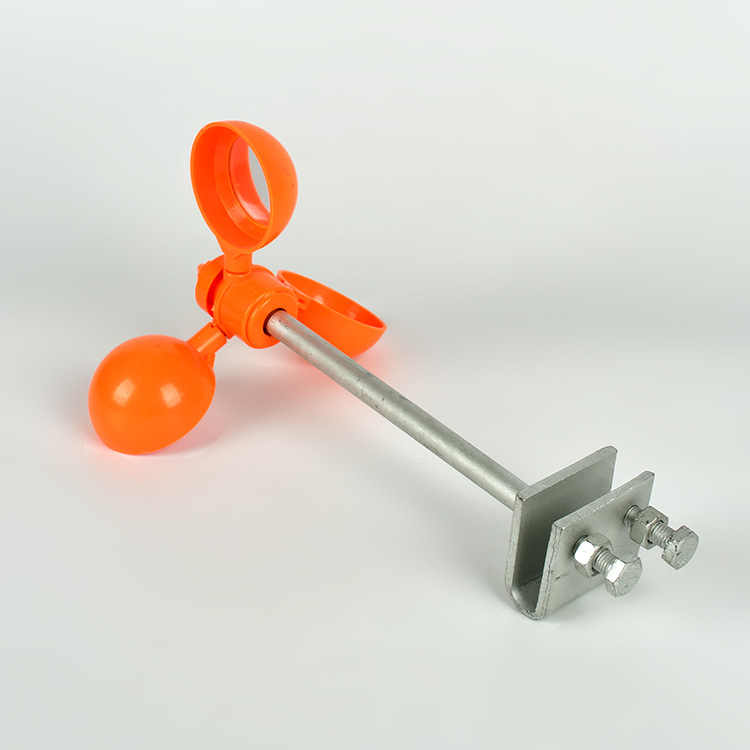 驱鸟器电力线路小号铁杆驱鸟器农田果园风力反光防鸟赶鸟风车驱鸟