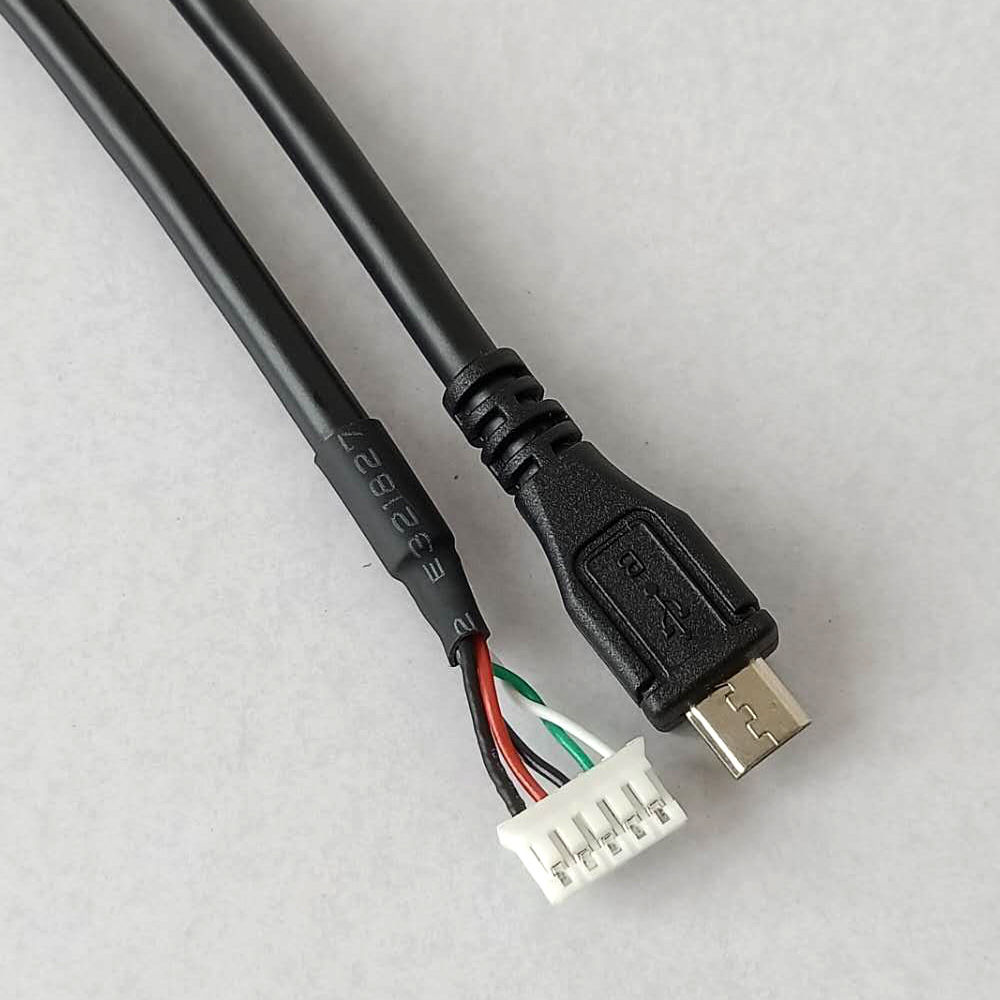 0 一分二5p usb延长线 ph2.0-micro数据线 厂家销售